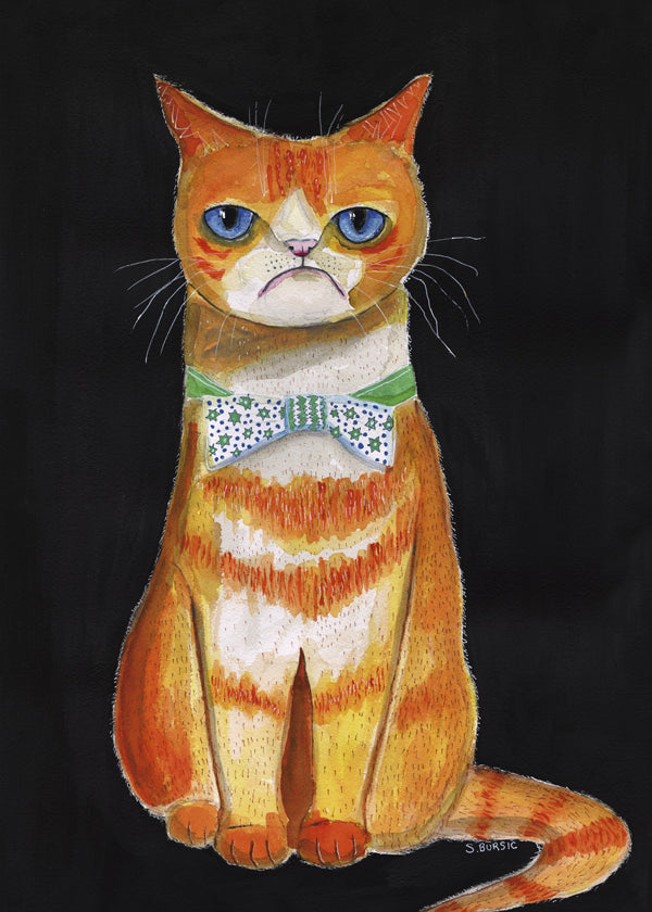 Sad Cat - Sharyn Bursic