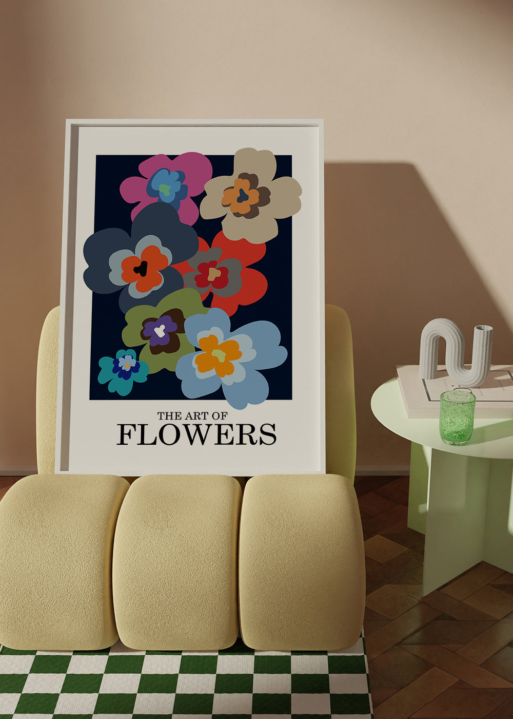 The Art Of Flowers Blue - Frances Collett