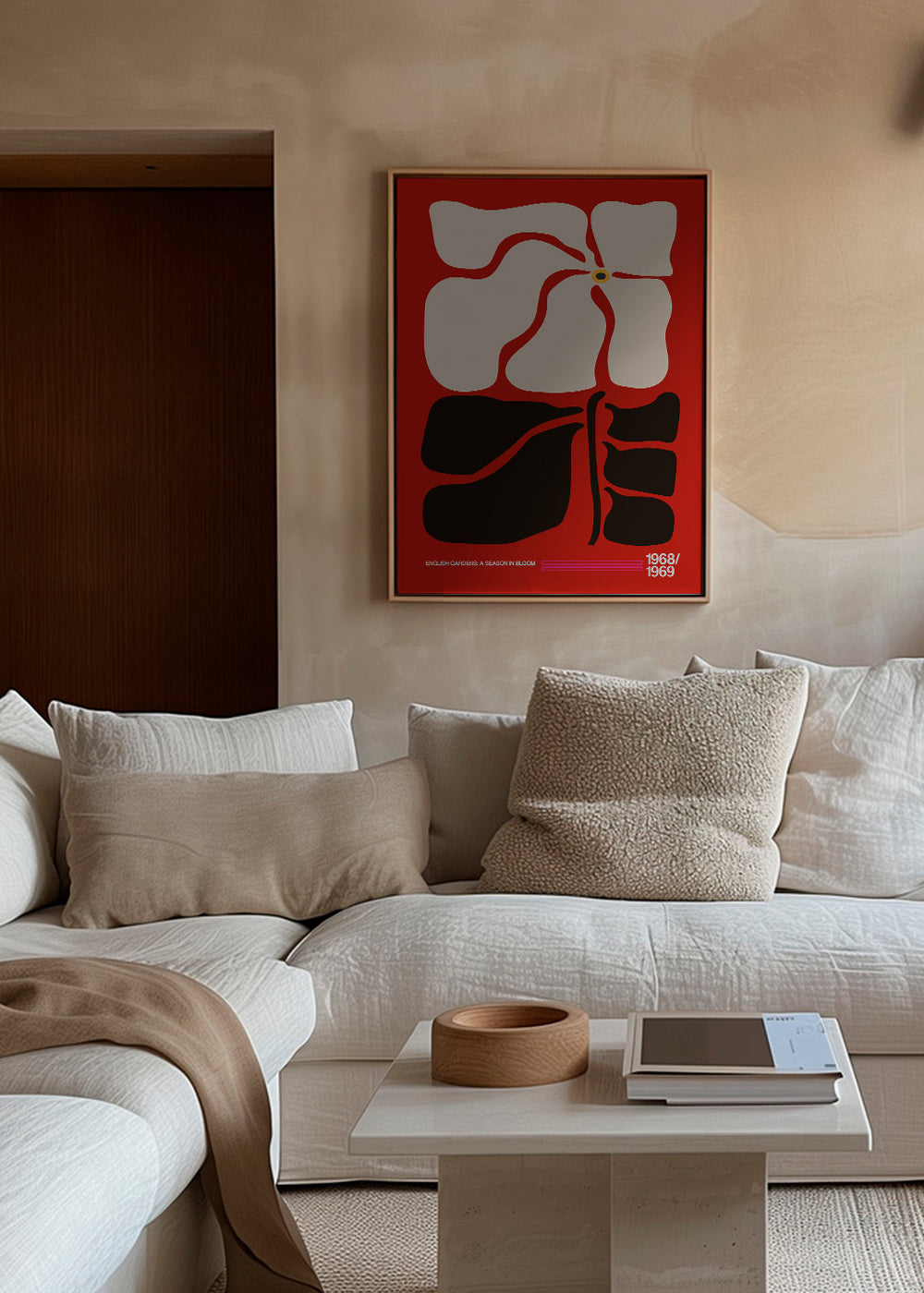 English Gardens Red - Frances Collett