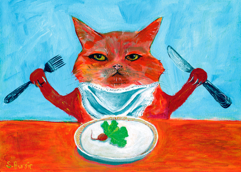 Vegan Cat - Sharyn Bursic