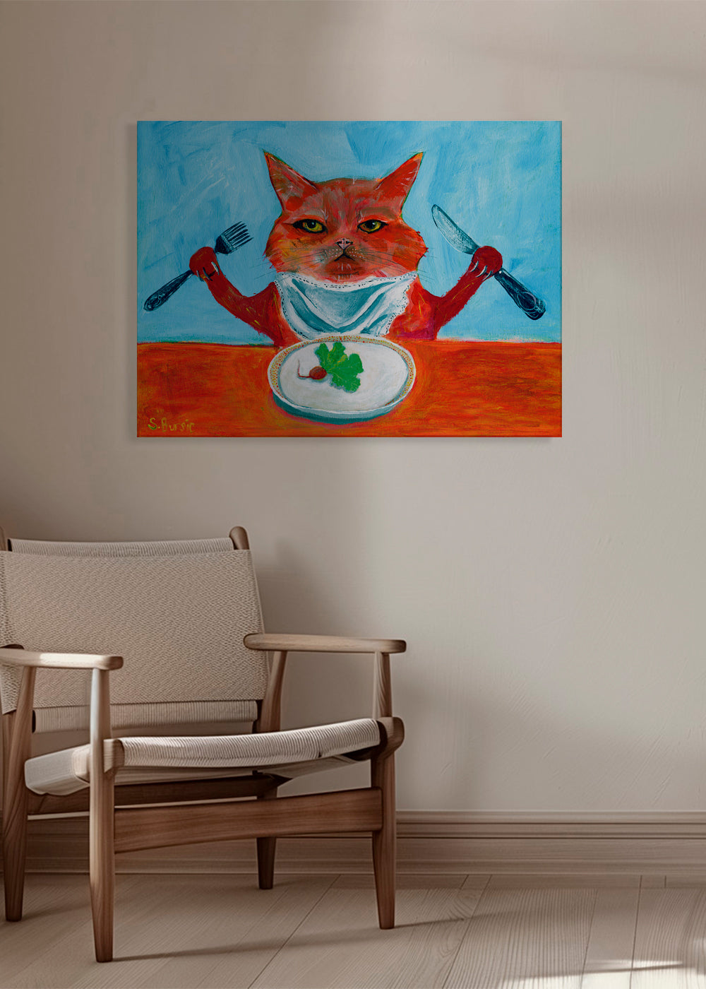 Vegan Cat - Sharyn Bursic