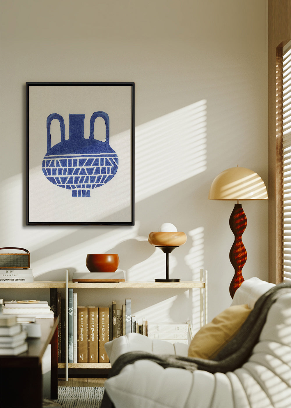 Linocut Vase #6 - Alisa Galitsyna