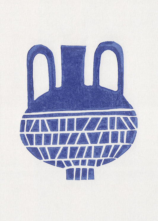 Linocut Vase #6 - Alisa Galitsyna
