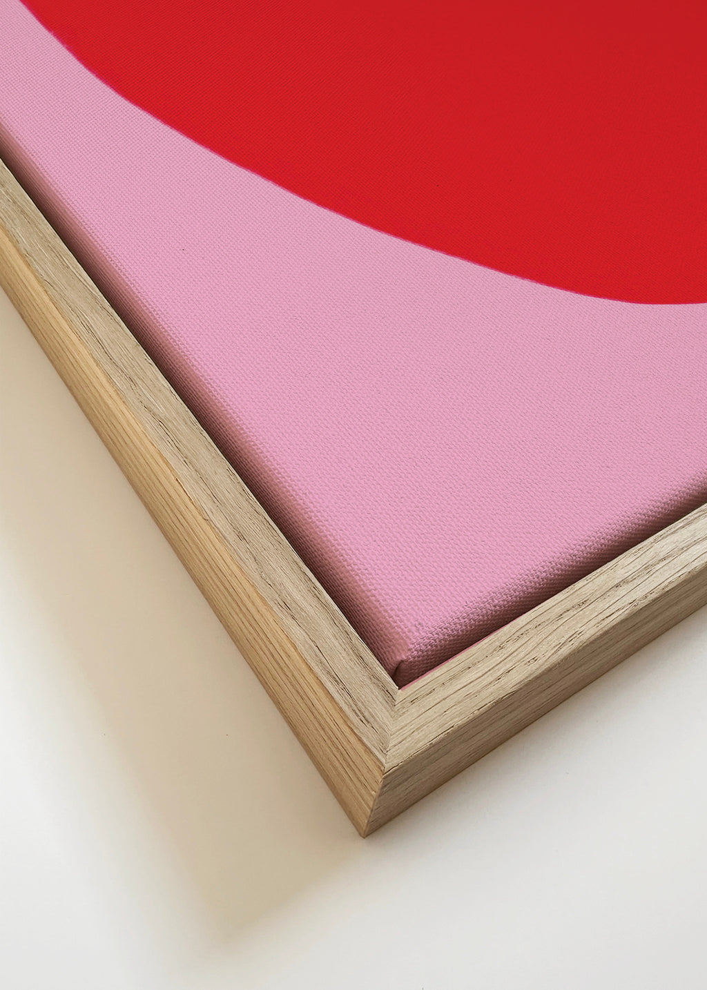 Apple - Framed canvas detail