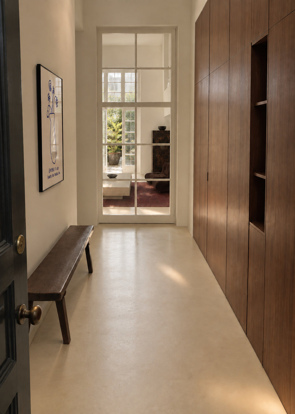 Buy Flowers for Yourself - Framed poster in an interior
