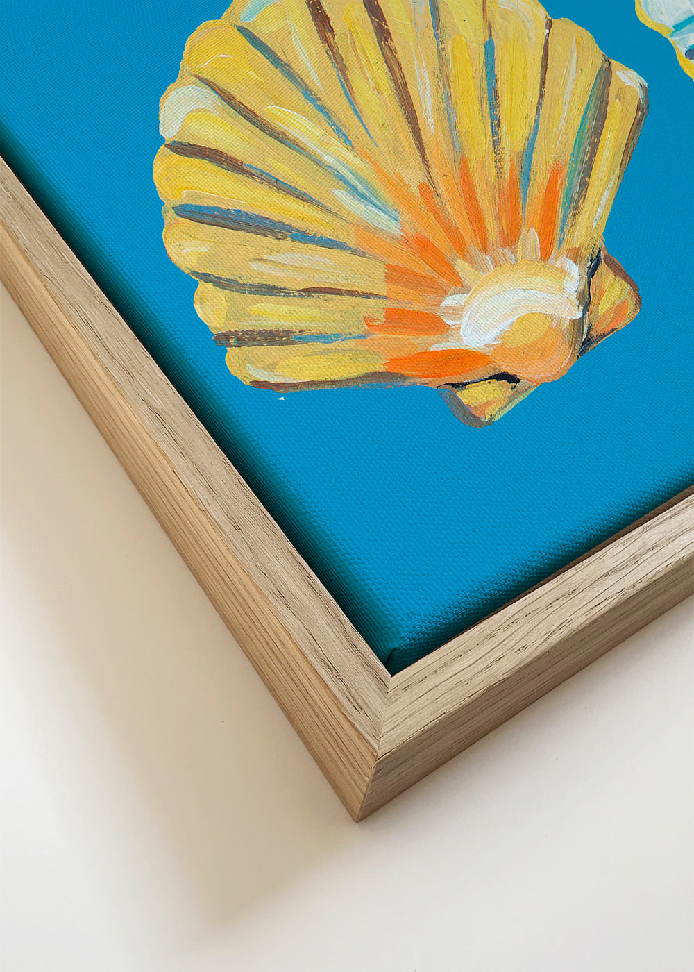 Scallops On Blue - Alice Straker