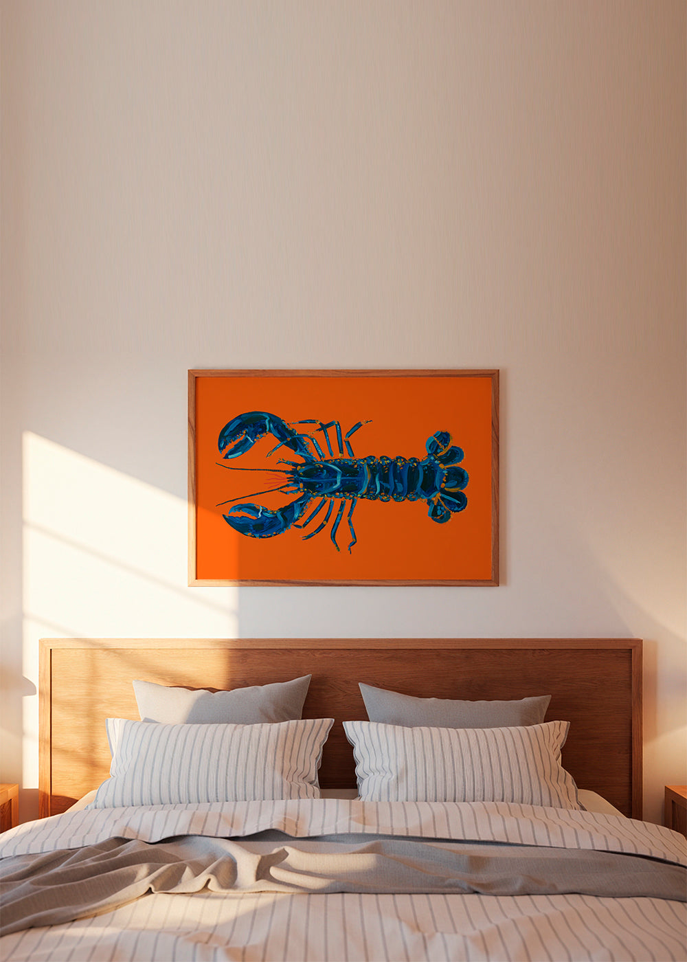 Lobster On Orange - Alice Straker