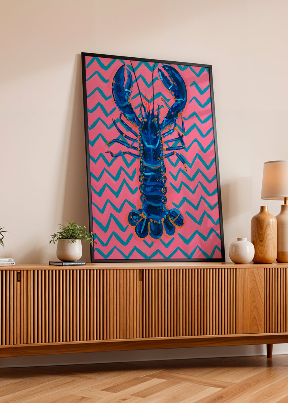 Lobster On Zigzag - Alice Straker