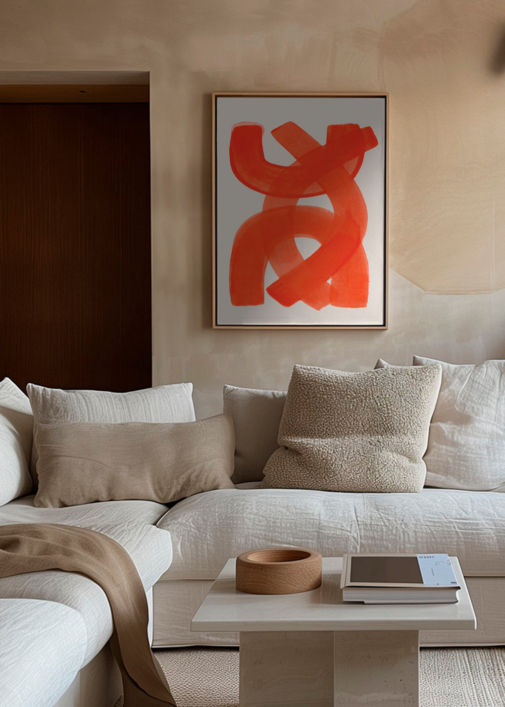 Orange Strokes - Ejaaz Haniff