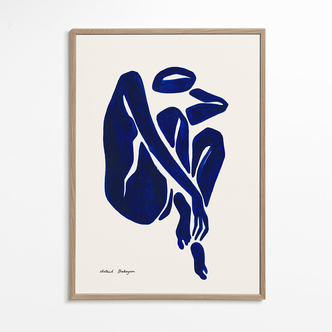 Blue Figure #3