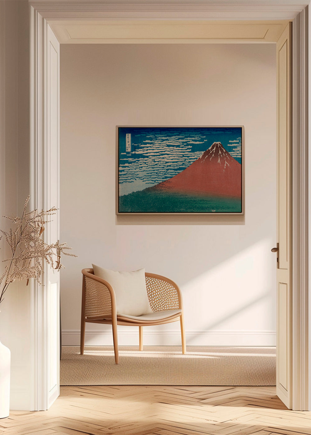 Red Fuji - Katsushika Hokusai