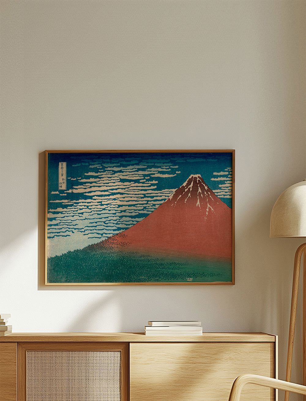 Red Fuji - Katsushika Hokusai