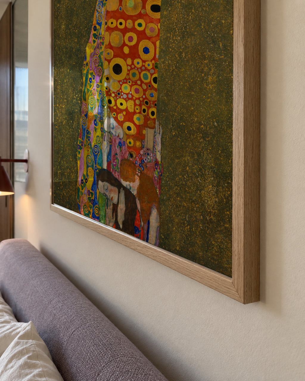 Hope II - Gustav Klimt - Framed poster detail