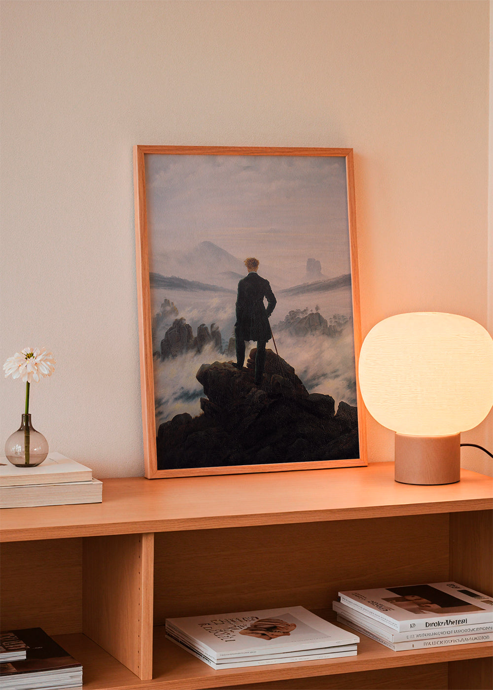 Wanderer Above the Sea of Fog - Caspar David Friedrich