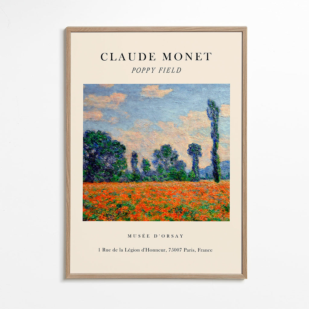 Mohnfield Exhibition - Claude Monet