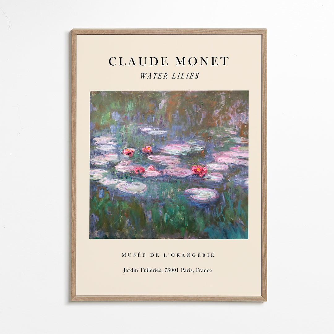 Water lilies Exhibition - Claude Monet