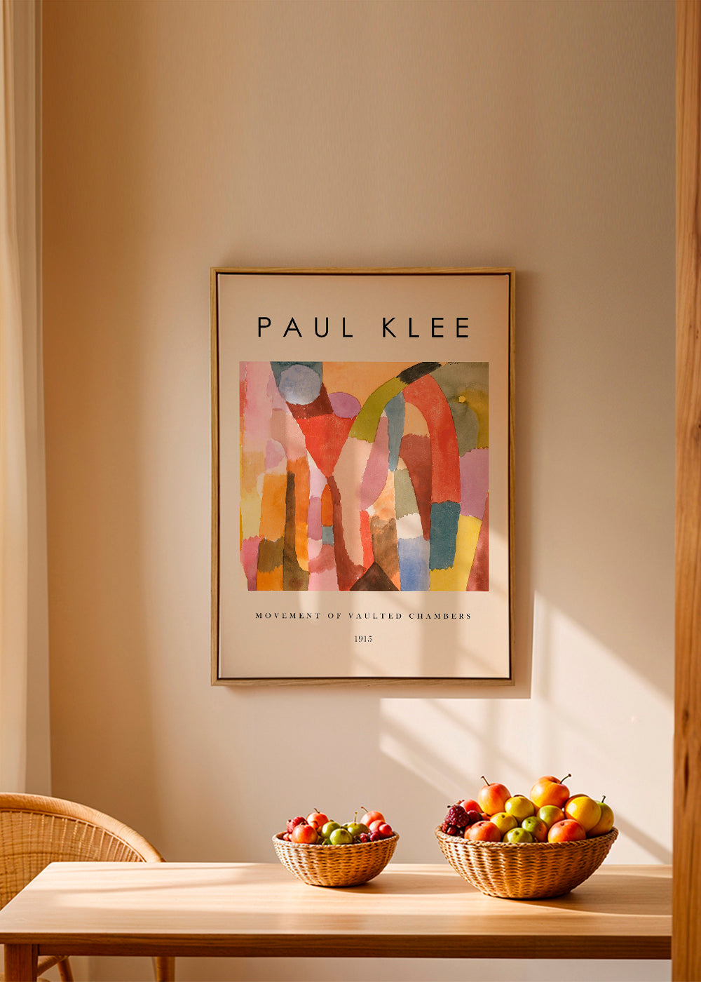 Movement of Vaulted Chambers Exhibition - Paul Klee