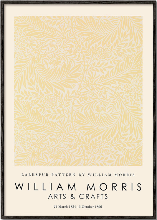 Larkspur Pattern by William Morris Exhibition