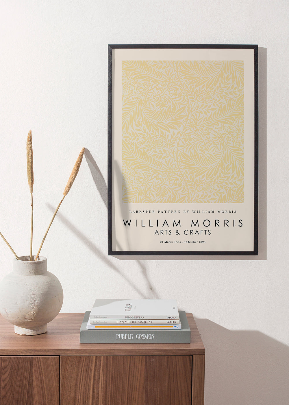 Larkspur Pattern by William Morris Exhibition