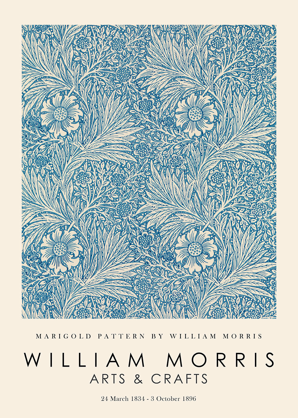 Marigold Pattern by William Morris Exhibition