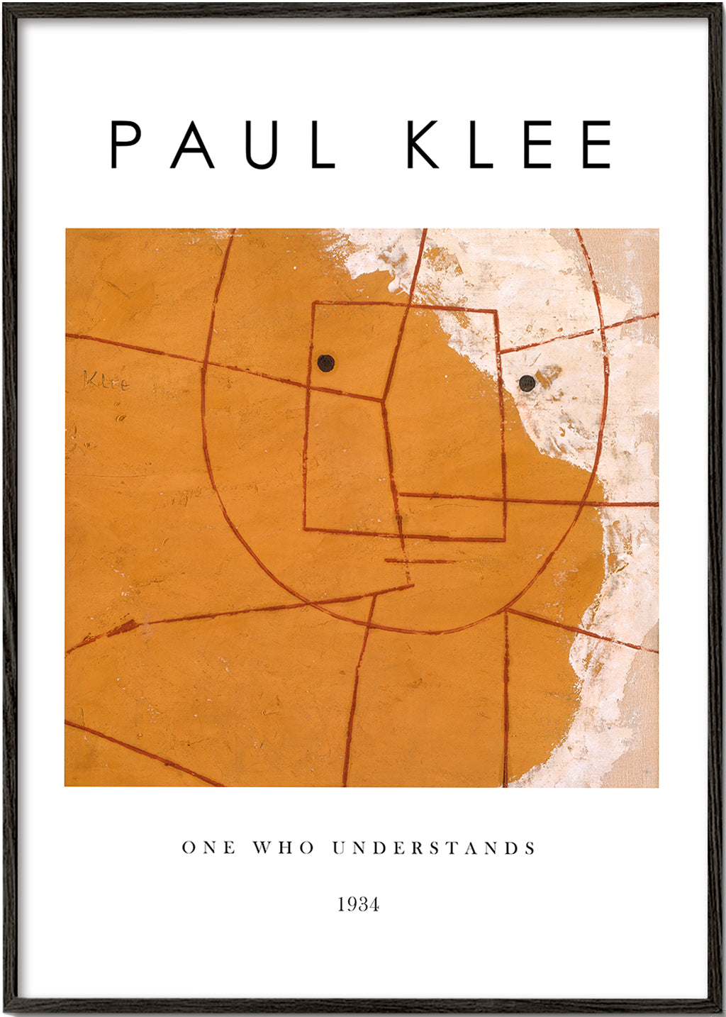 One Who Understands Exhibition White - Paul Klee