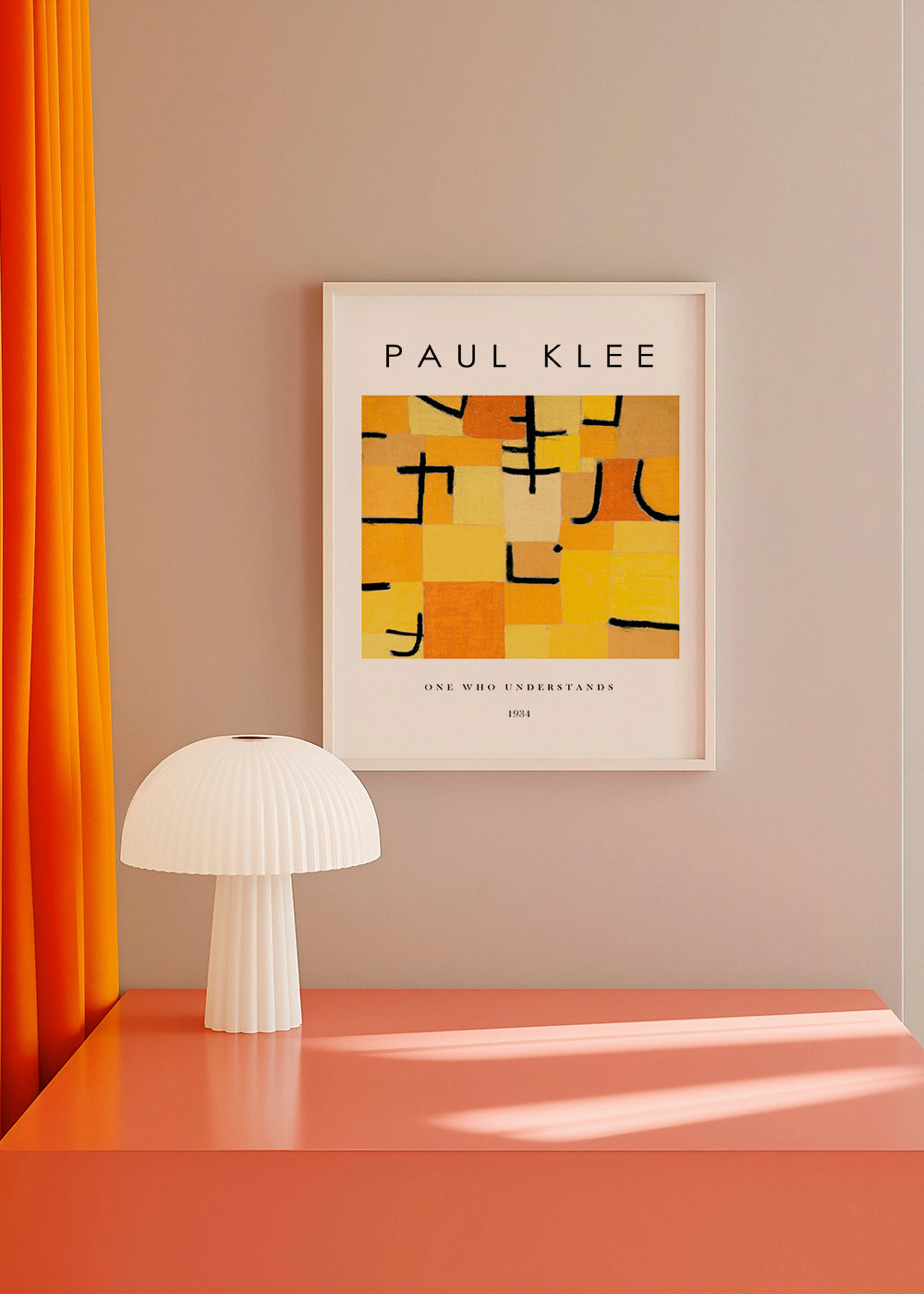 One Who Understands 2 Exhibition White - Paul Klee