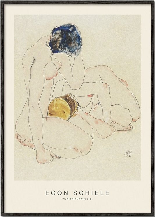 Two Friends (Special Edition) - Egon Schiele