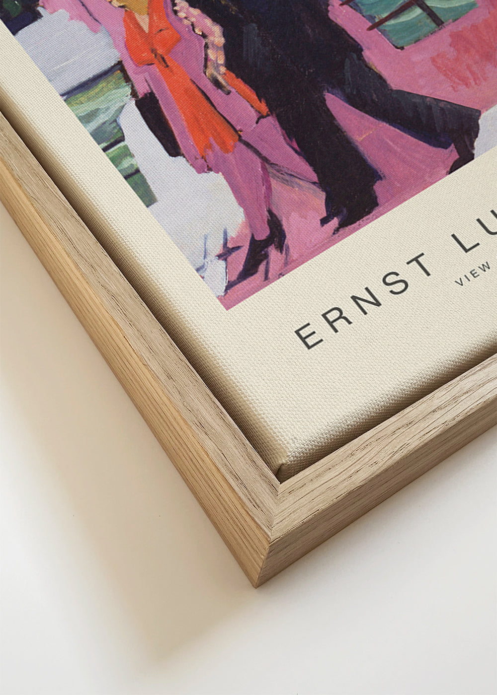 View of Basel & The Rhine (Special Edition)- Ernst Ludwig Kirchner