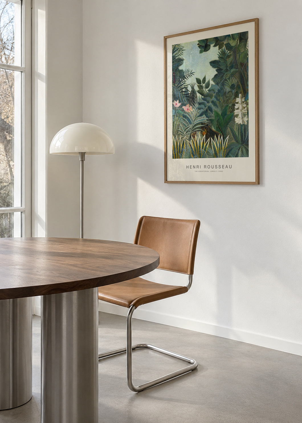 The Equatorial Jungle (Special Edition) - Henri Rousseau - Framed poster in an interior