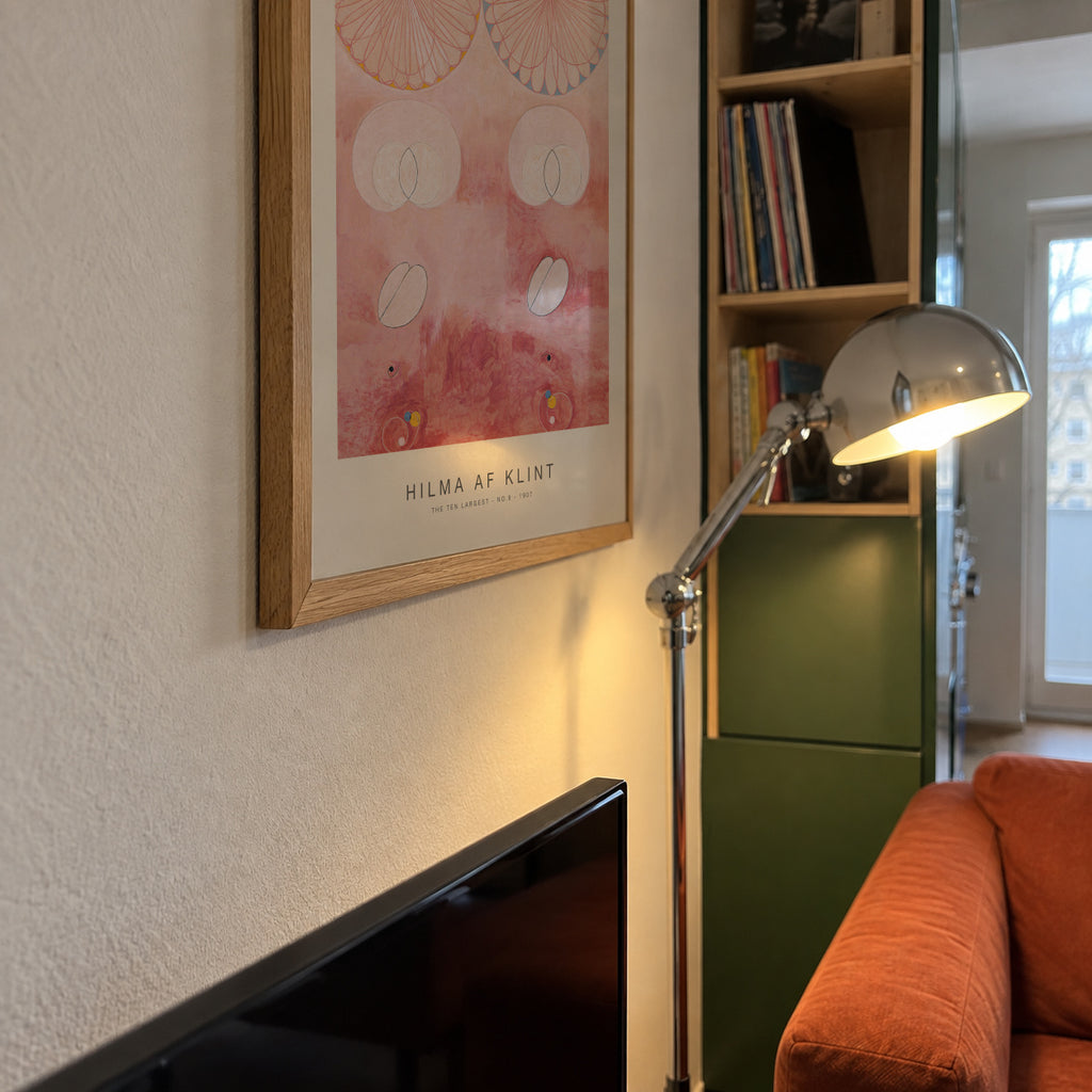 The Ten Largest, No.9 (Special Edition) - Hilma af Klint - Framed poster detail