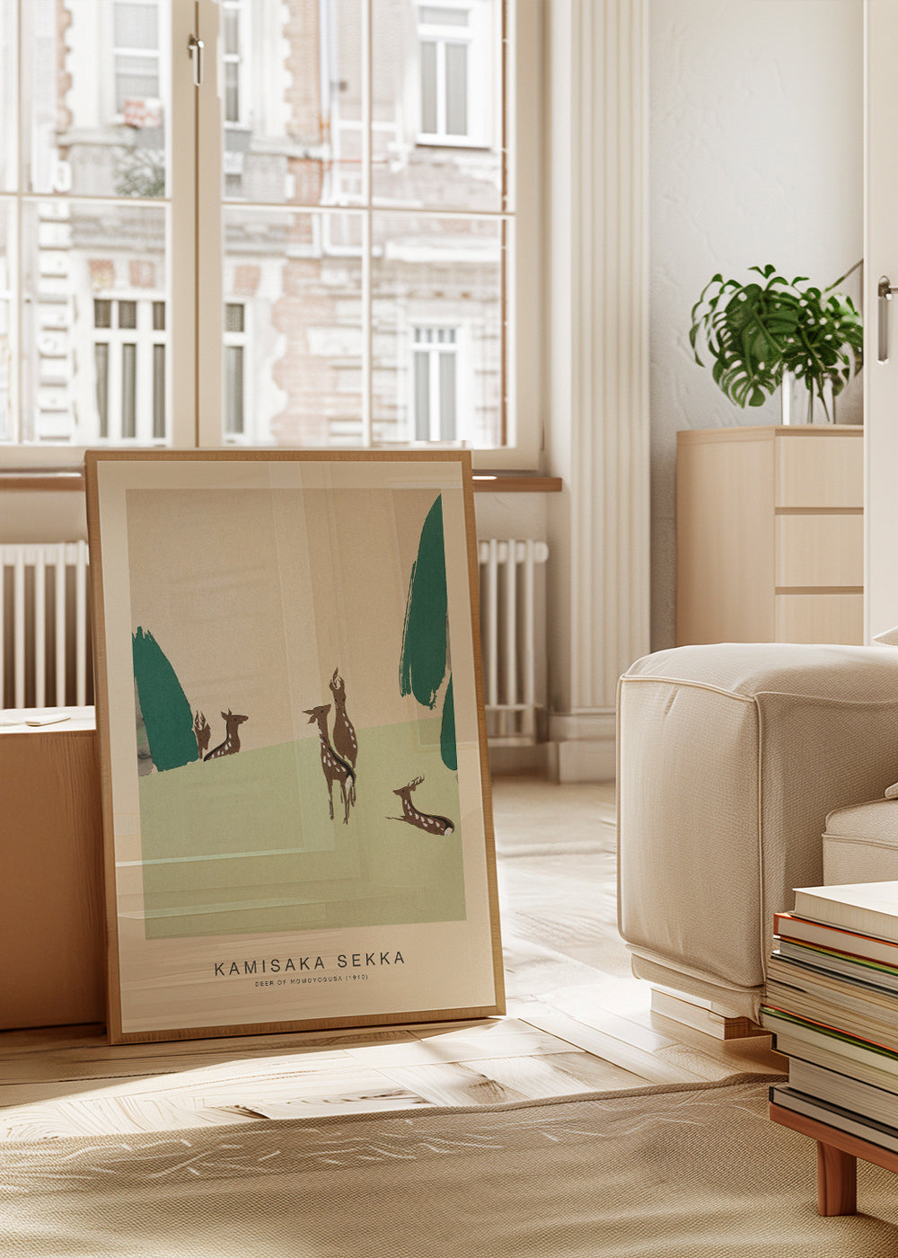 Deer of Momoyogusa (Special Edition) - Kamisaka Sekka