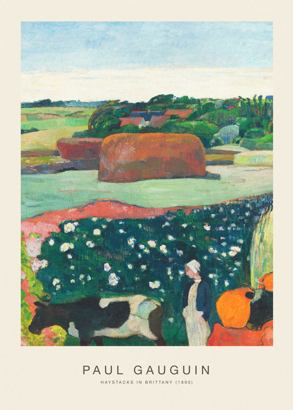 Haystacks in Brittany (Special Edition) - Paul Gauguin