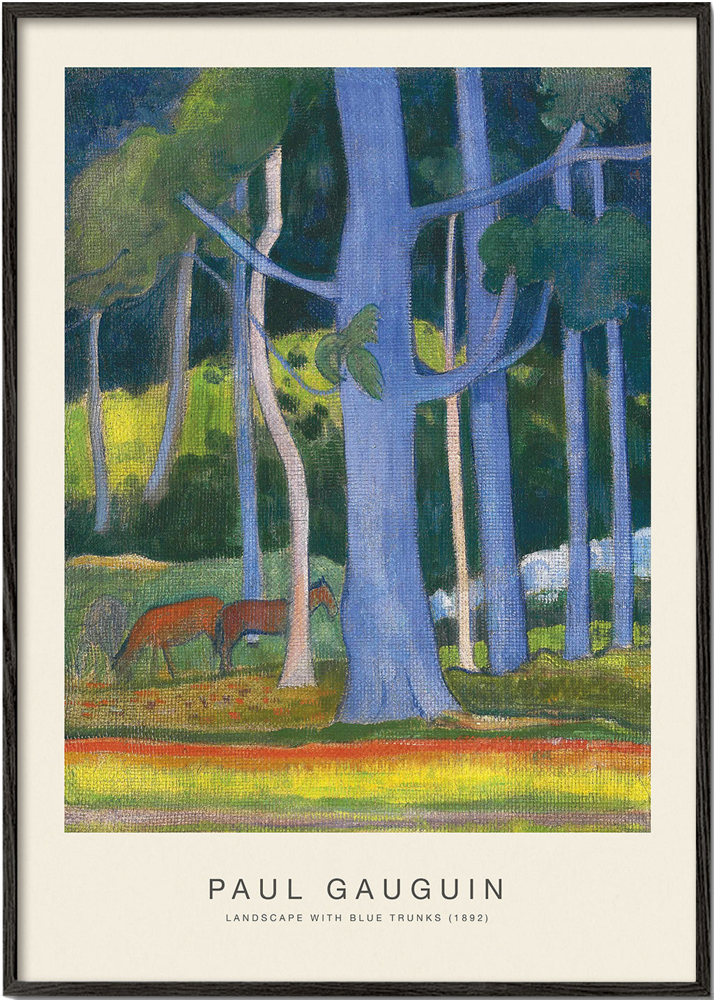 Landscape with Blue Trunks (Special Edition) - Paul Gauguin