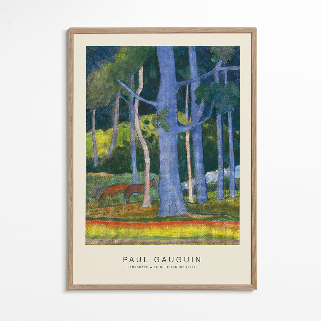 Landscape with Blue Trunks (Special Edition) - Paul Gauguin