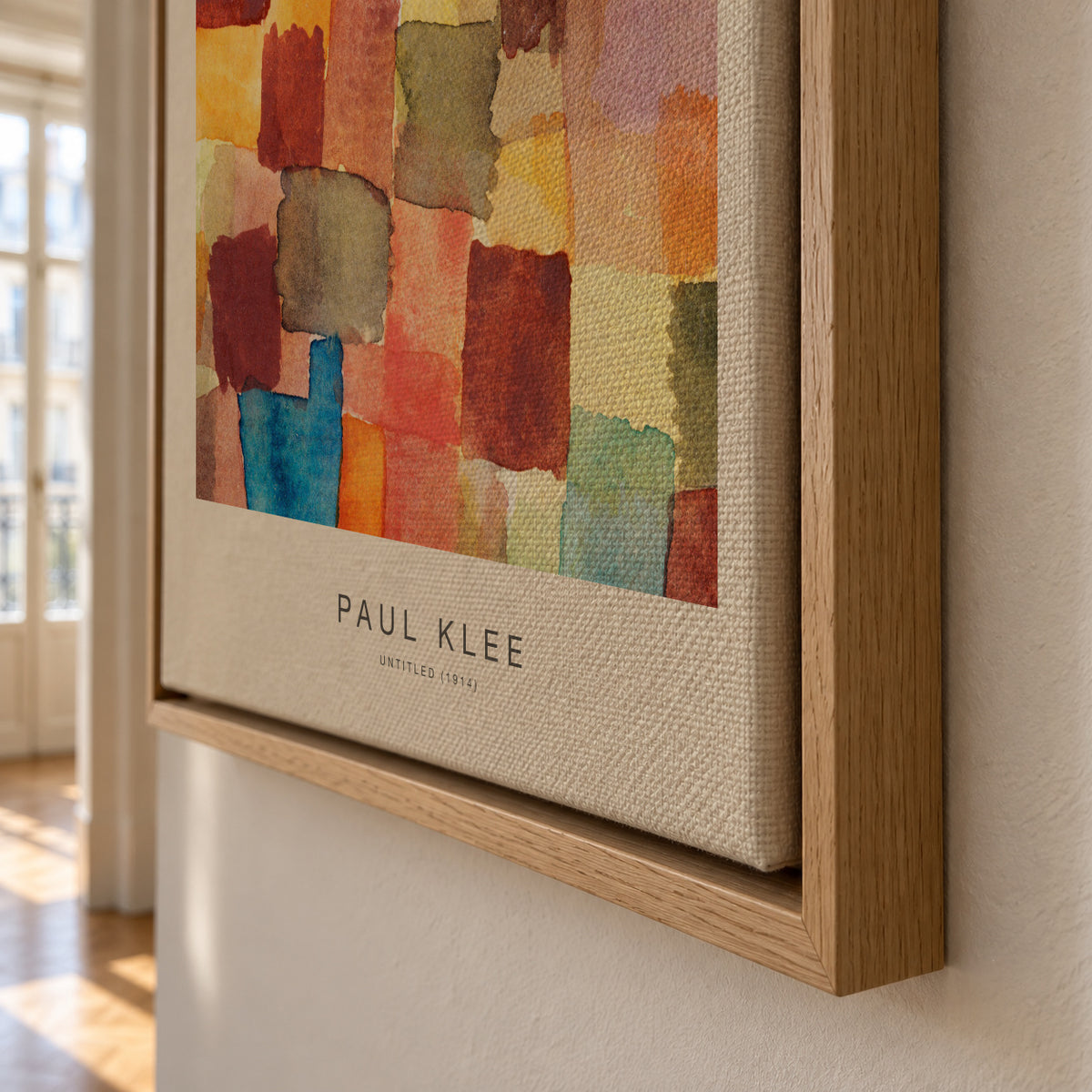 Untitled (Special Edition) - Paul Klee - Framed canvas detail
