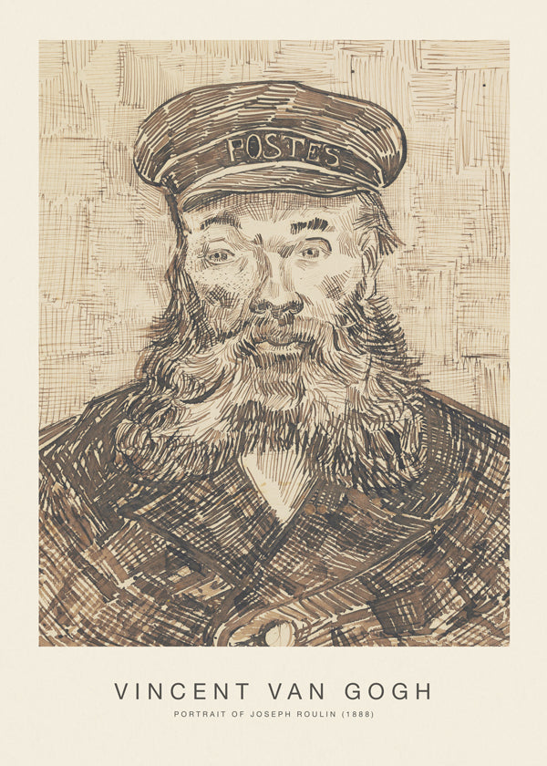 Portrait of Joseph Roulin (Special Edition) - Vincent van Gogh