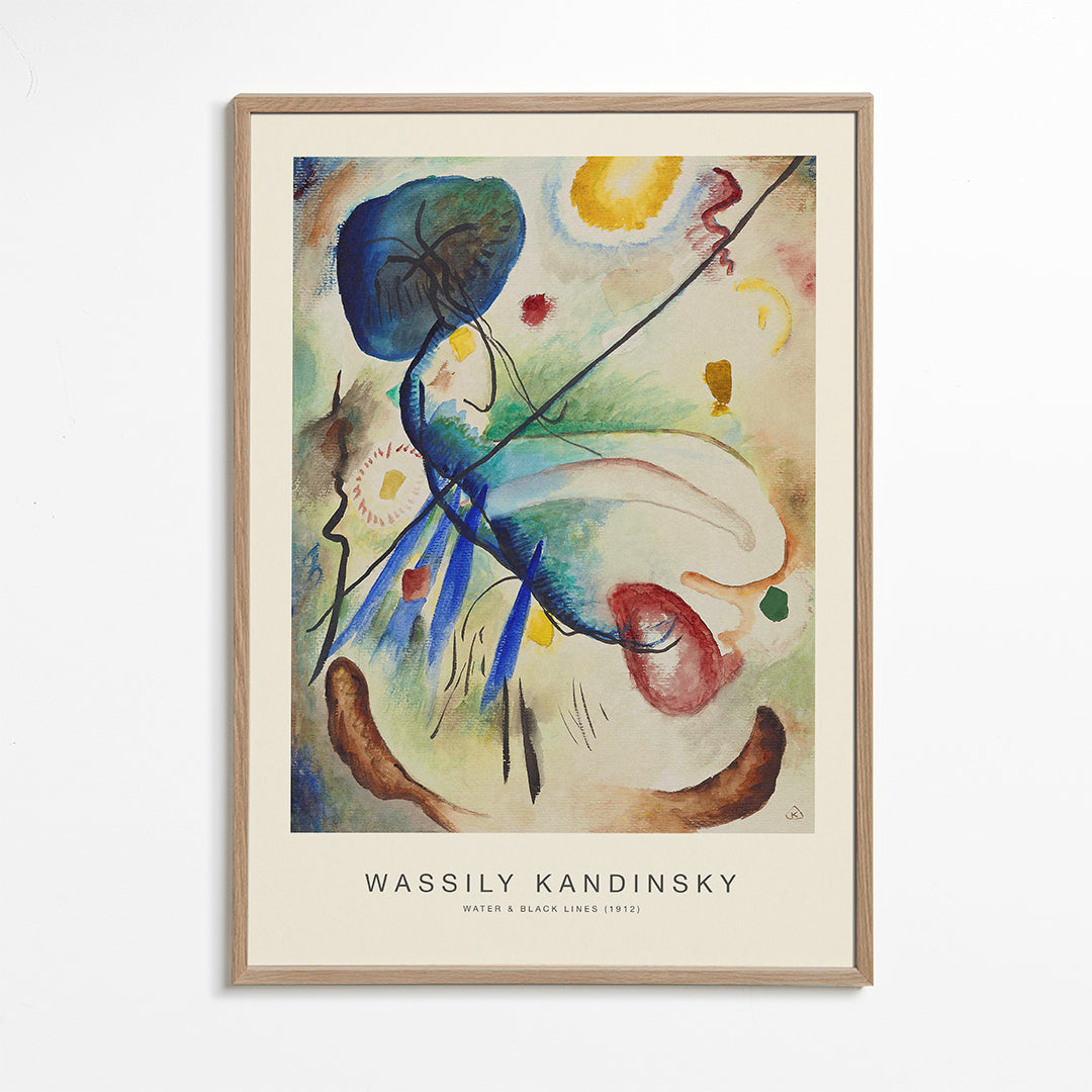 Water & Black Lines (Special Edition) - Wassily Kandinsky