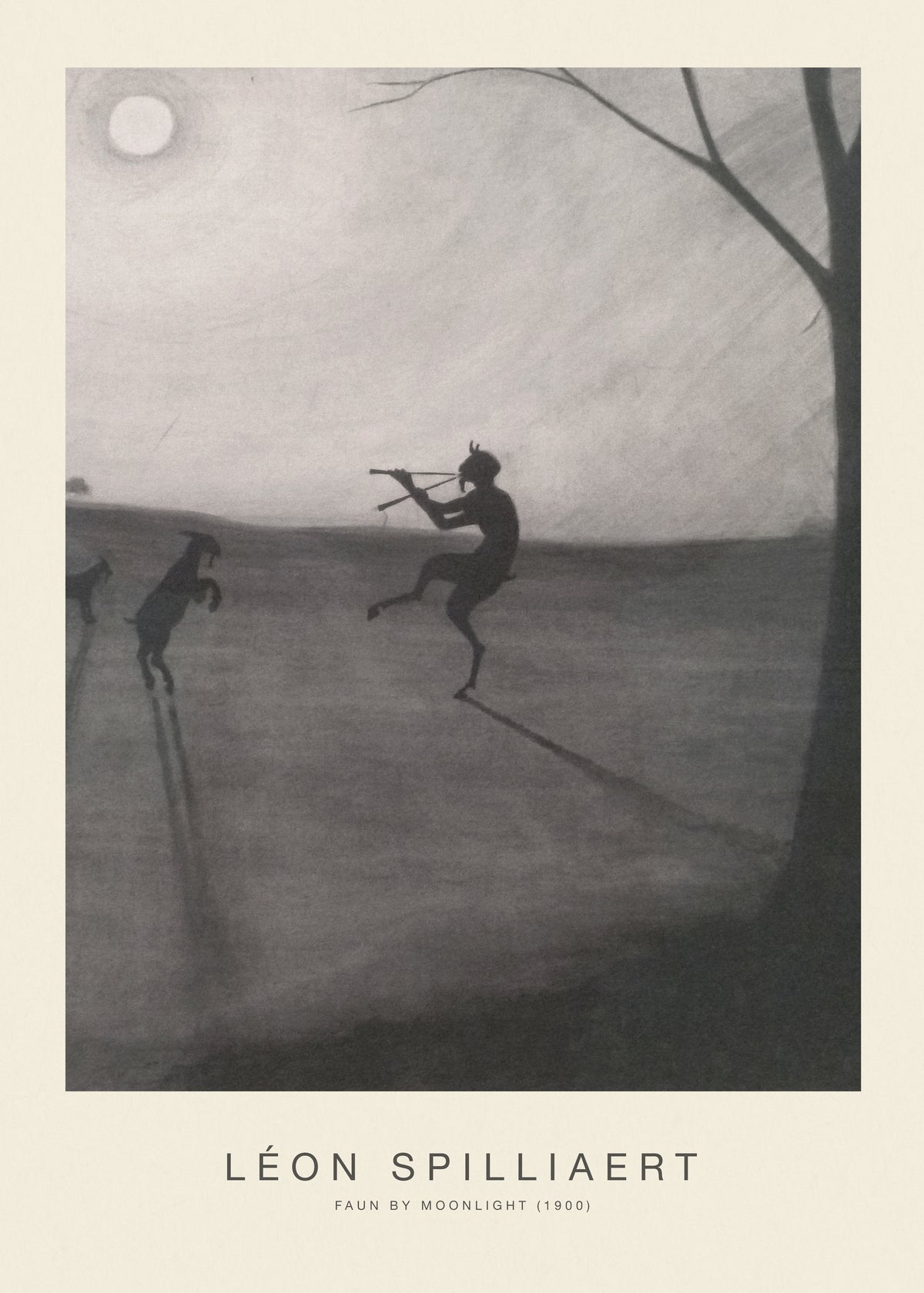 Faun by Moonlight (Special Edition) - Léon Spilliaert - Unframed art print
