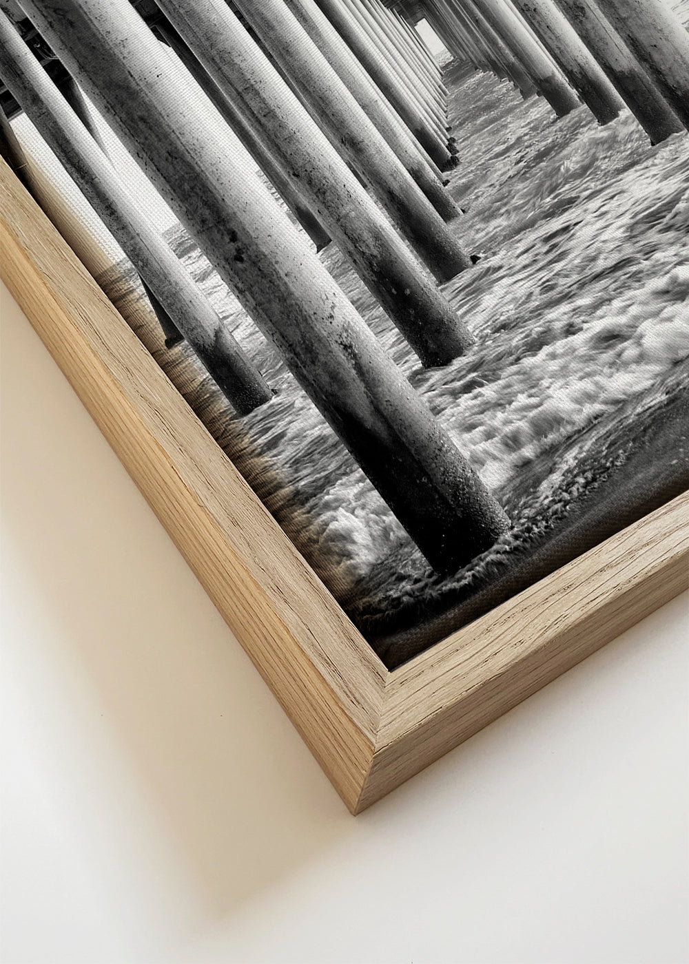 Black California - Underneath Huntington Beach Pier II