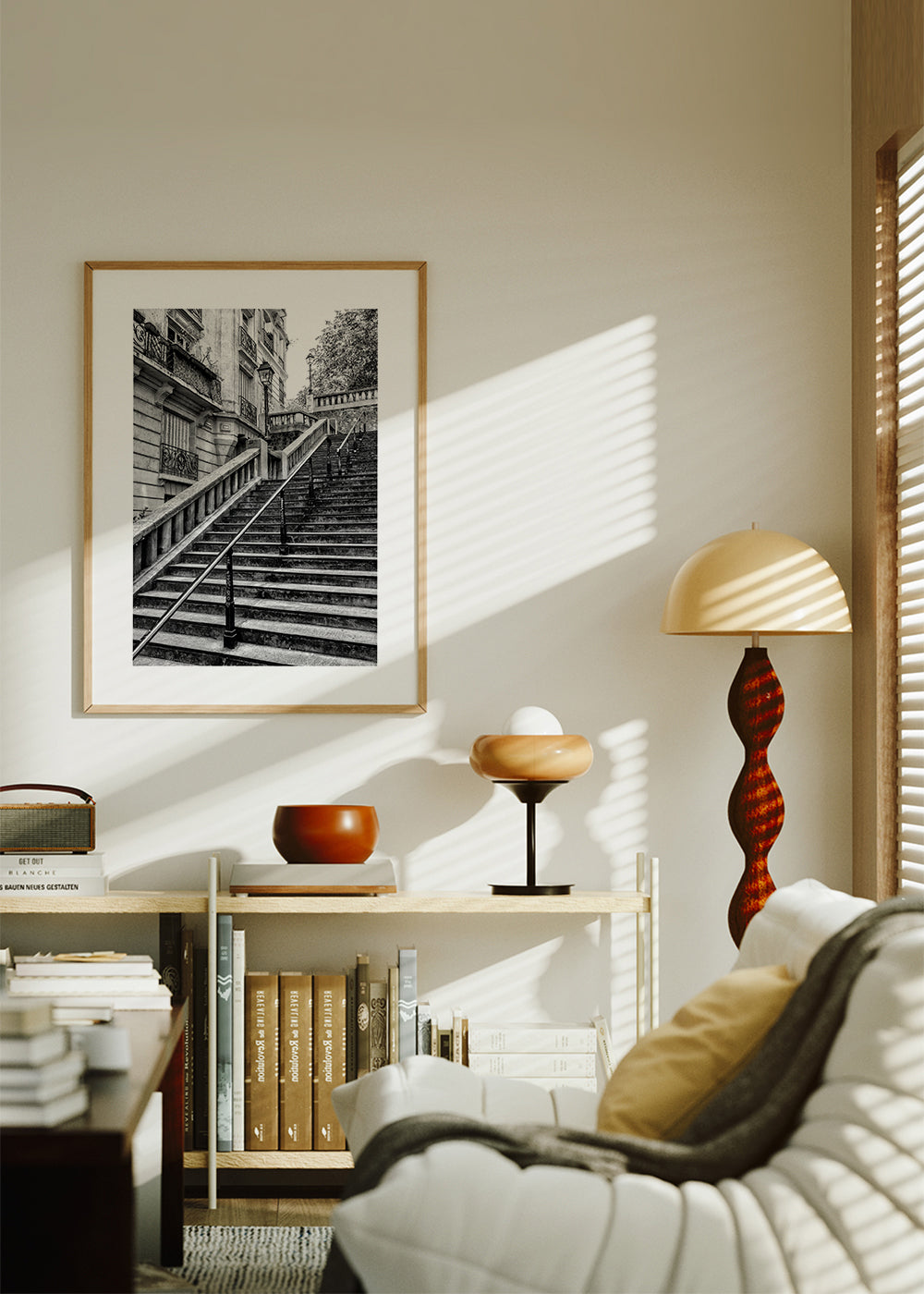 Black Montmartre - Parisian Stair Railing