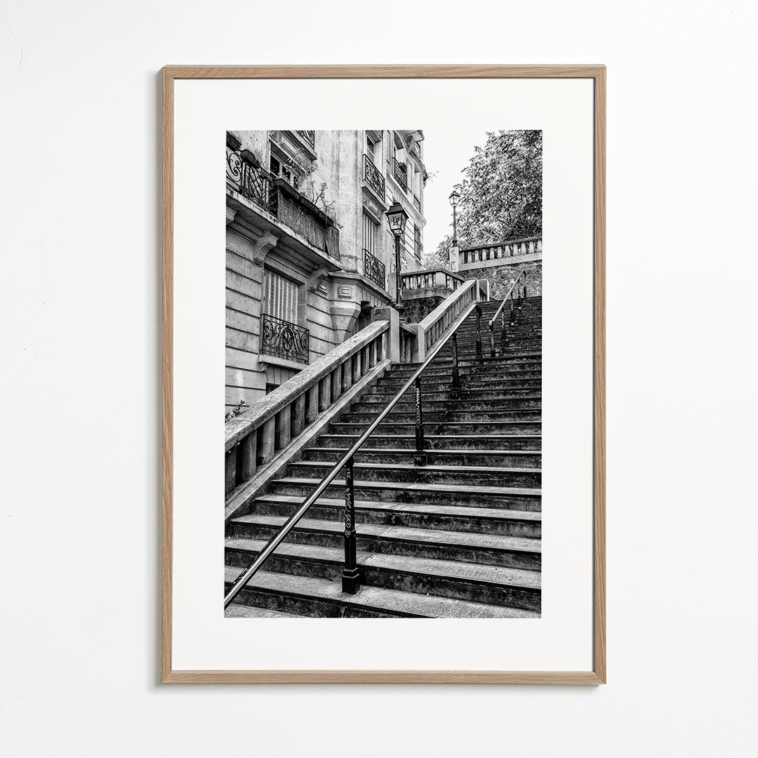 Black Montmartre - Parisian Stair Railing