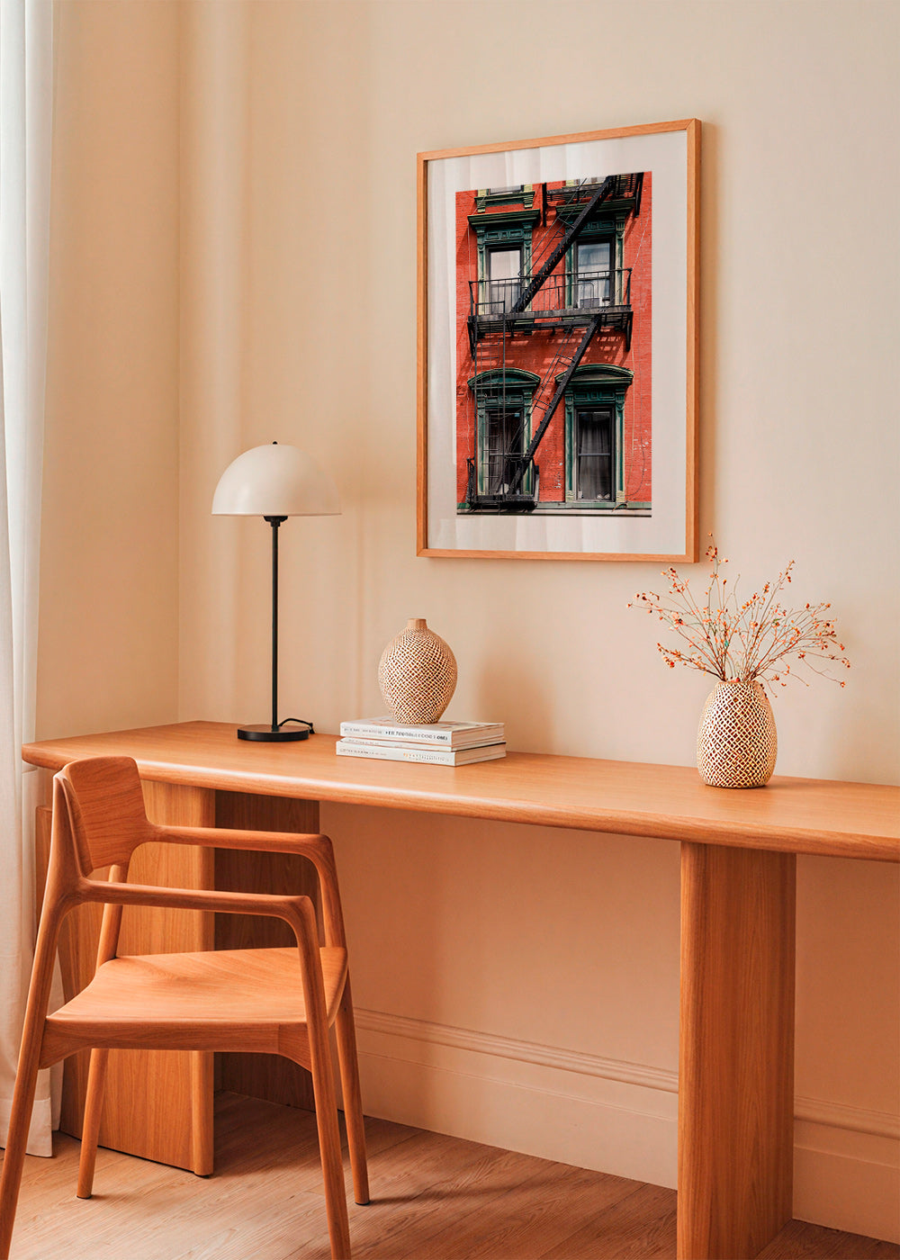 Stadtbild: NY-Fassade mit Feuertreppe – Product3