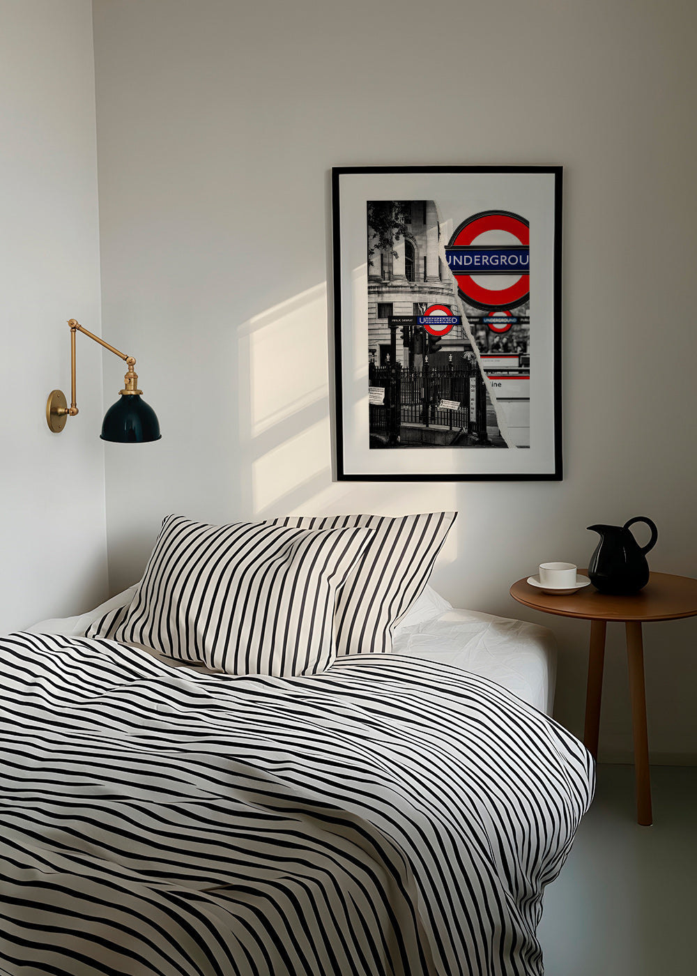 Stadtbild mit Underground-Schild aus London – Product2