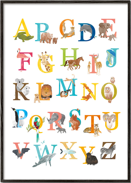 Kids animal alphabet