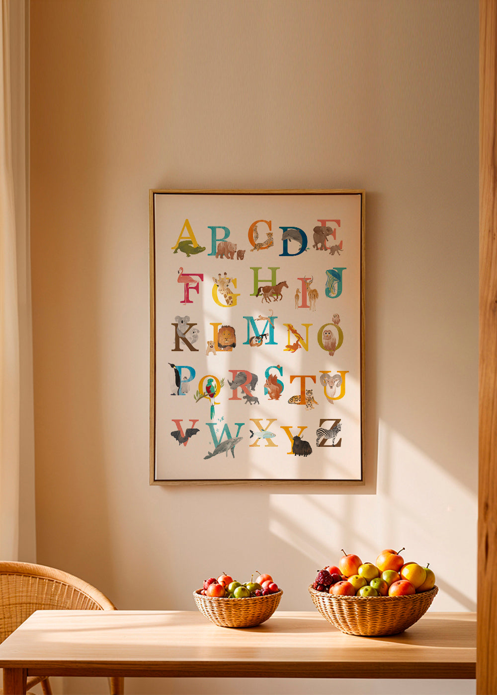 Kids animal alphabet