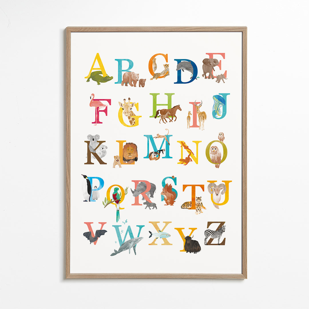 Kids animal alphabet