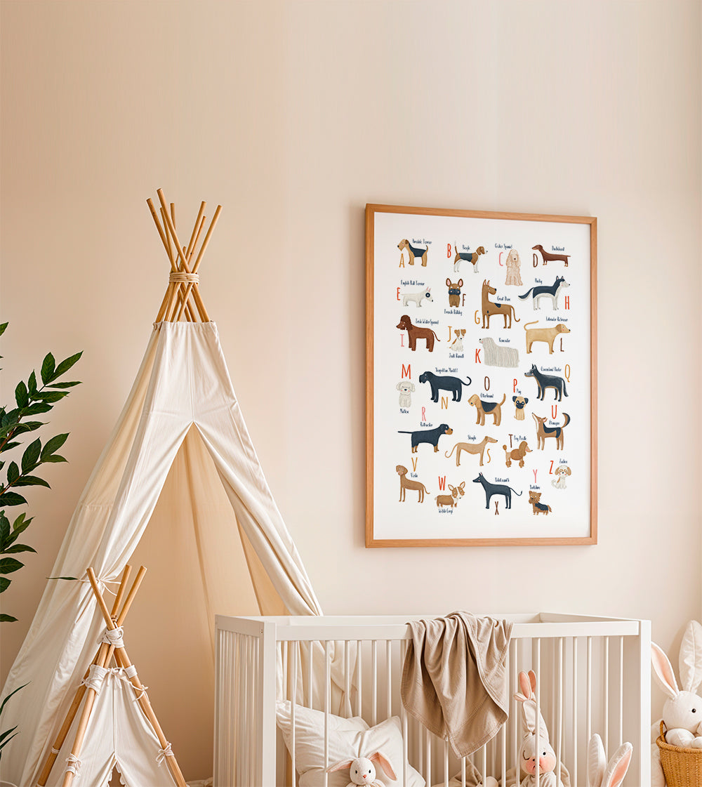 Abecedario con perros