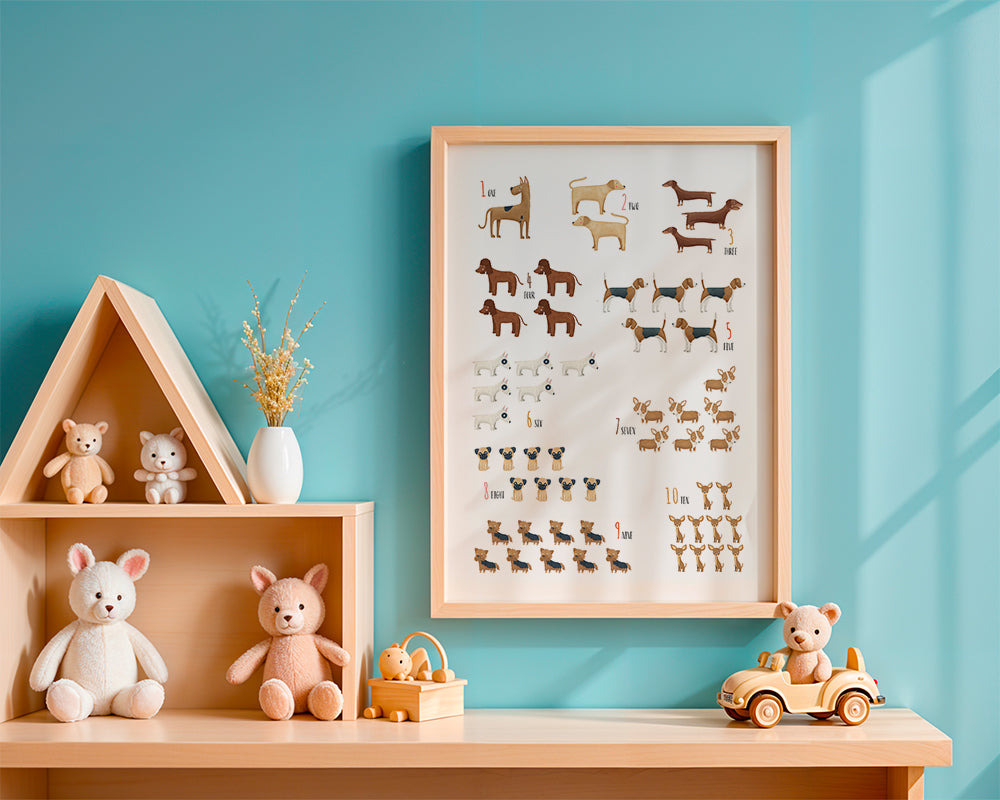 Numeros del 1 al 10 (perros)