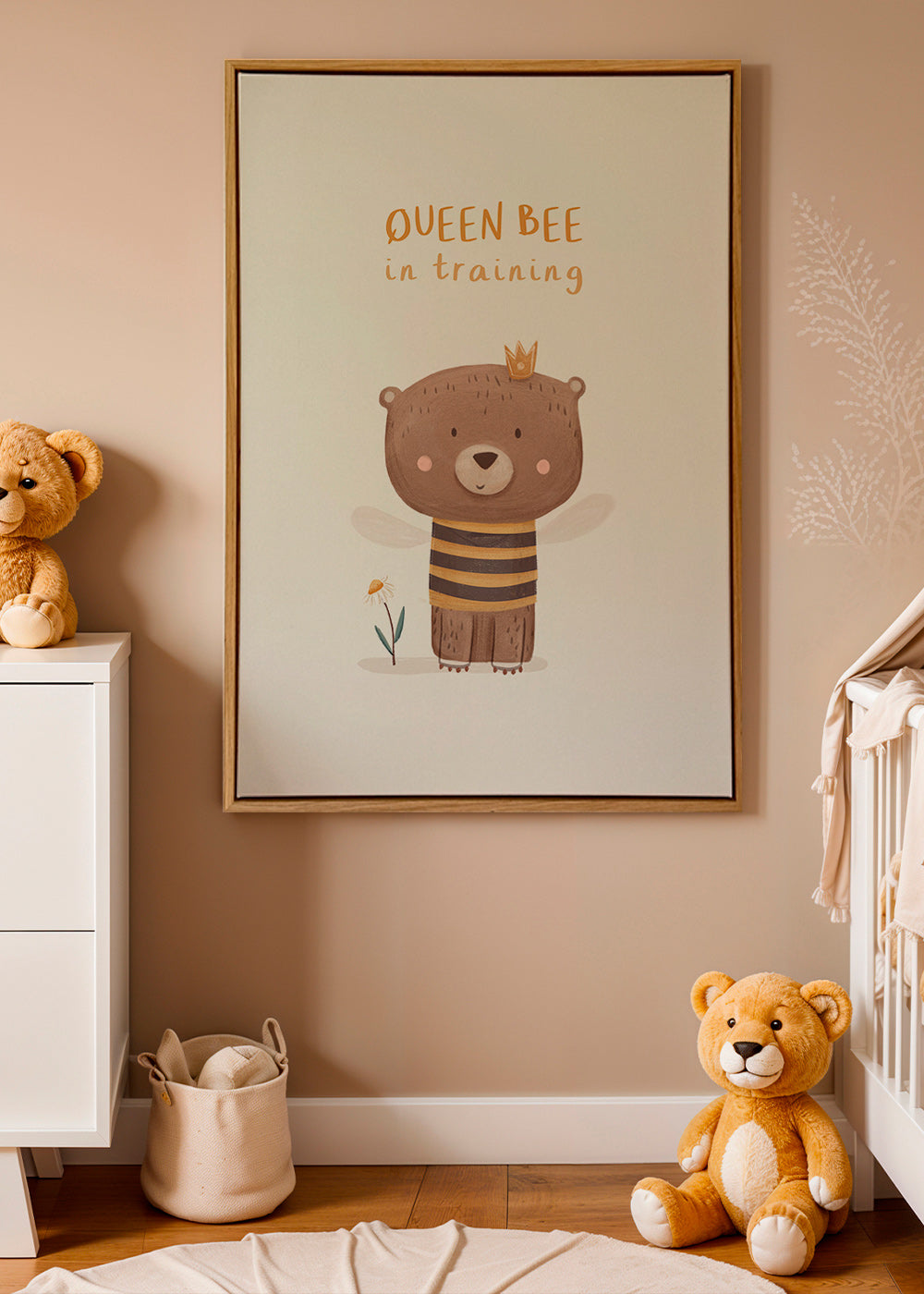 Kinderbild Bär als Biene