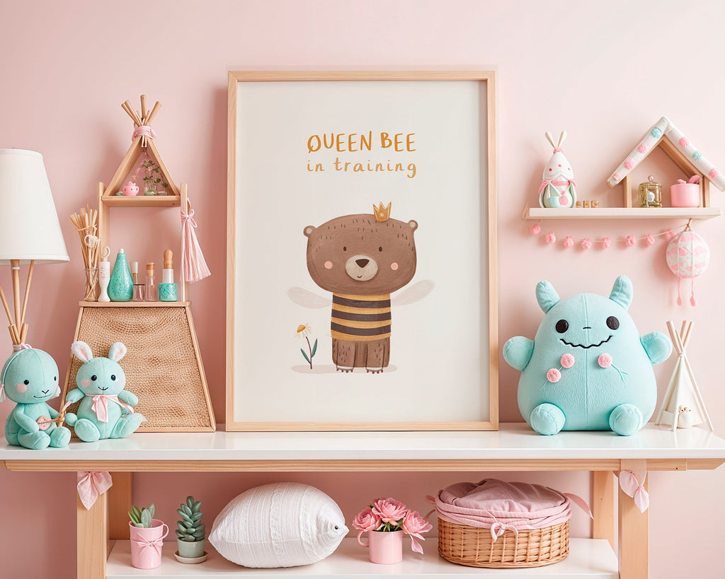 Kinderbild Bär als Biene